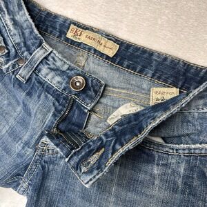 BKE‎ Sabrina Stretch Womens 25 X 29.5" Boot Cut Low Rise Denim Jeans Med Wash
